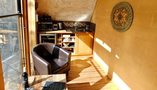 Romantisches Studio, Whirlpool, am Strand