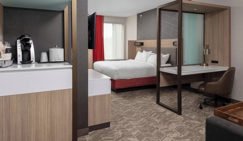 Studiosuite, 1 King-Bett und Schlafsofa, Flussblick (Hearing Accessible)