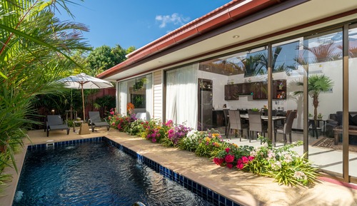 Presidential-Villa, 2 Schlafzimmer, Poolblick