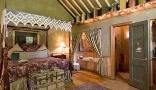 Holzhütte, 1 King-Bett, Whirlpool (France)
