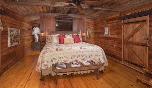 Ferienhütte, 1 King-Bett, Whirlpool (Batts Ferry)