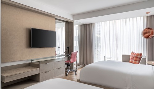 Zimmer, 2 Doppelbetten, Nichtraucher