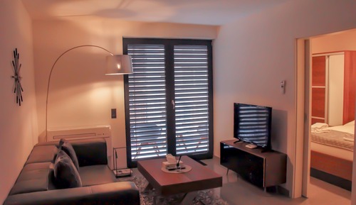 Superior-Apartment, 1 Schlafzimmer, Balkon