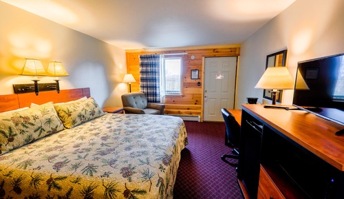 Deluxe-Zimmer, 1 King-Bett, eingeschränkter Seeblick