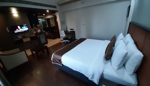 Deluxe-Doppelzimmer, 1 Doppelbett