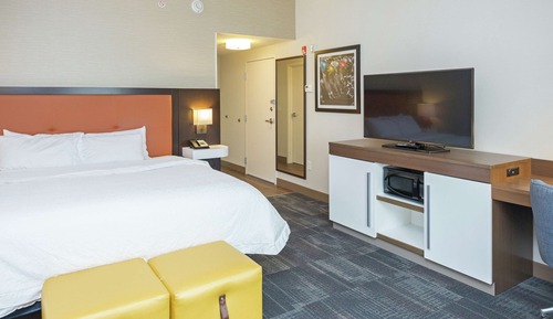 Zimmer, 1 King-Bett, barrierefrei, Nichtraucher (Hearing)