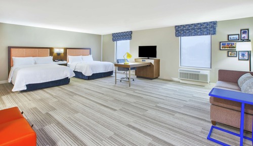 Studio, 2 Queen-Betten, barrierefrei, Badewanne