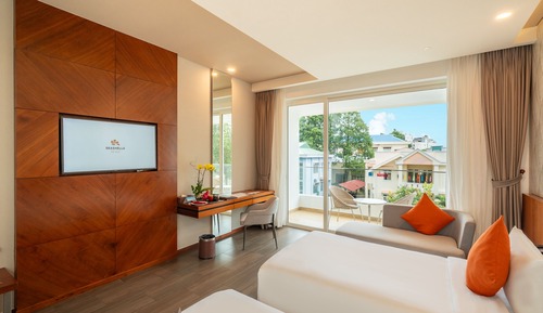 Classic-Zweibettzimmer, Stadtblick