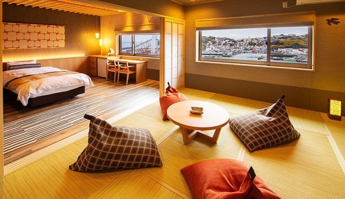 Deluxe-Zweibettzimmer, Nichtraucher, Meerseite (Toki Tori no Uta)