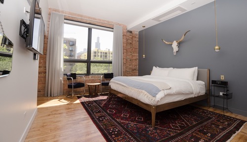 Zimmer, 1 King-Bett (Dybek)