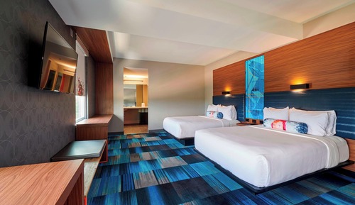 Zimmer, 2 Queen-Betten, Nichtraucher (Hearing Accessible)