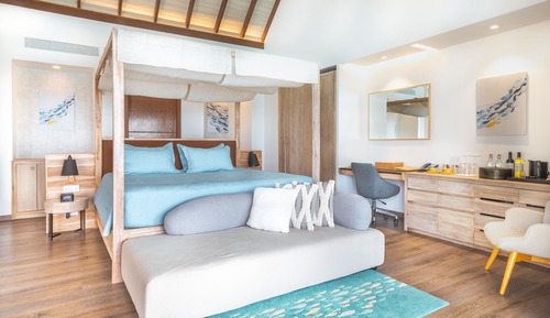 Premium Water villa with private pool and Free access to sea plane lounge on Arrival