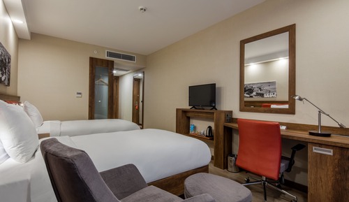 Zweibettzimmer, 2 Einzelbetten