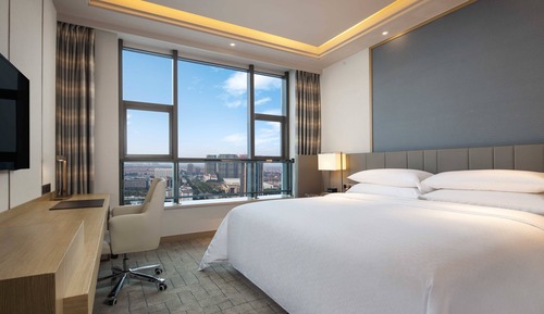 Junior-Suite, 1 Schlafzimmer, Stadtblick