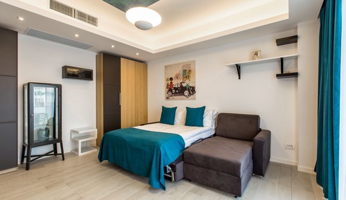 Apartment, 1 Schlafzimmer, Stadtblick