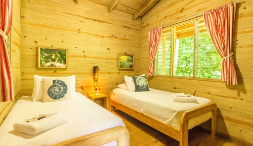 Superior-Villa, 2 Schlafzimmer, zum Garten hin