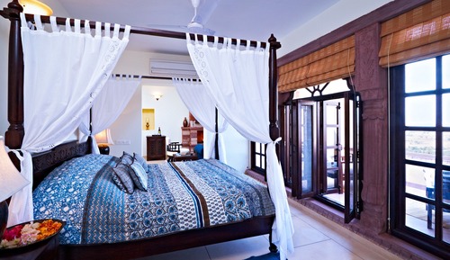 Luxury-Suite, 1 King-Bett, Talblick