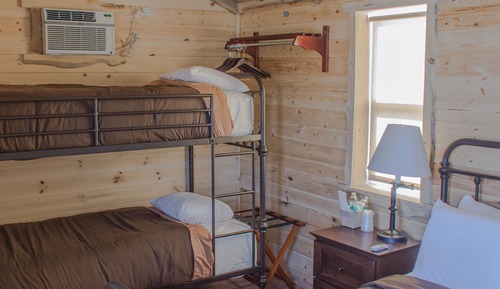 Premium-Ferienhütte, Mehrere Betten, Terrasse, Bergblick