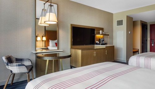 Luxury-Suite, 1 King-Bett, barrierefrei (ADA Plaza View)