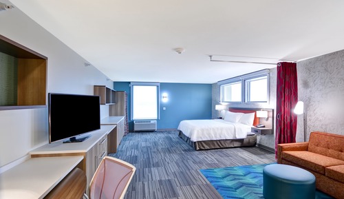 Studio, 1 King-Bett, barrierefrei, Badewanne