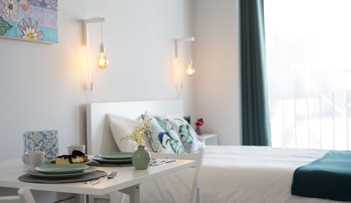 Loft, 1 Doppelbett und Schlafsofa