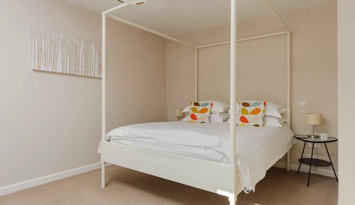 Superior-Doppelzimmer, 1 King-Bett, mit Bad, Gartenblick