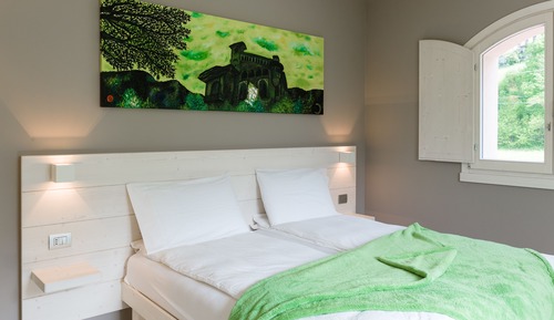 Doppel- oder Zweibettzimmer, Bergblick (La Verde)