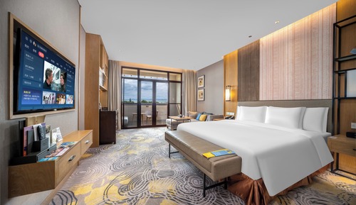 Standardzimmer, 1 King-Bett, Zutritt zur Club Lounge, Seeblick