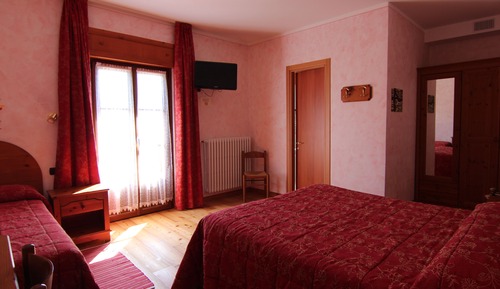 Standard-Dreibettzimmer, Balkon, Bergblick