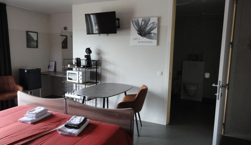 Familien-Vierbettzimmer, barrierefrei, zum Garten hin