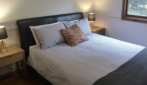 Design-Ferienhaus, 3 Schlafzimmer, Küche, Gartenblick