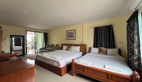 Familienzimmer, Balkon, Seeblick