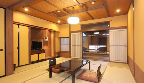 Traditional-Zimmer, Raucher (JP Style for 2 Open Air Bath,3PM-10AM)