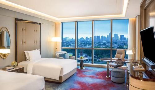 Premium-Zimmer, 2 Einzelbetten, Zugang zur Business-Lounge