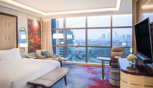 Premium-Zimmer, 1 King-Bett, Zugang zur Business-Lounge