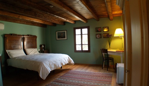 Deluxe-Doppel- oder -Zweibettzimmer, 1 King-Bett, Nichtraucher, Gartenblick