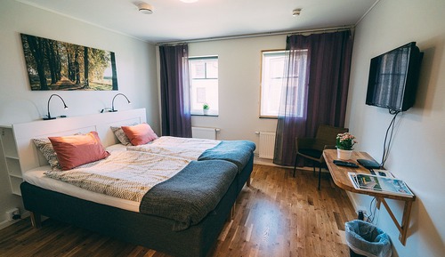 Classic-Doppel- oder -Zweibettzimmer, 2 Einzelbetten, mit Bad