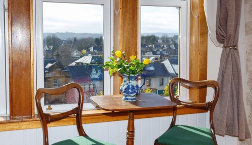 Standard-Doppelzimmer, mit Bad, Stadtblick
