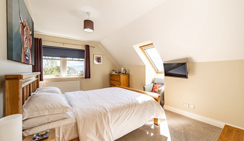Deluxe-Doppelzimmer, 1 King-Bett, Bergblick