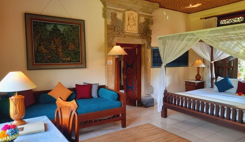 Deluxe-Zimmer, Gartenblick