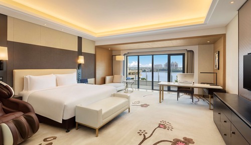 Executive-Suite, 1 King-Bett (Lounge Access)