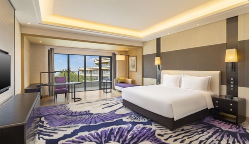 Executive-Doppelzimmer, 1 King-Bett, Seeblick