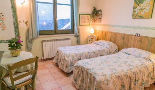 Zweibettzimmer, 2 Einzelbetten