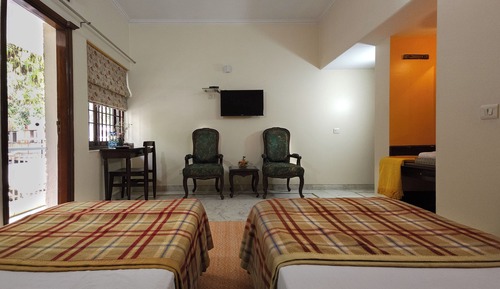 Executive-Zweibettzimmer, 1 Schlafzimmer, Balkon, Stadtblick