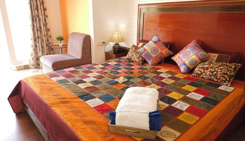 Romantisches Doppelzimmer, Terrasse, Eckzimmer