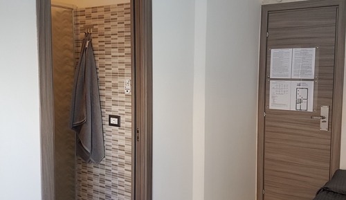 Elite-Doppelzimmer, Terrasse, Blick auf den Innenhof