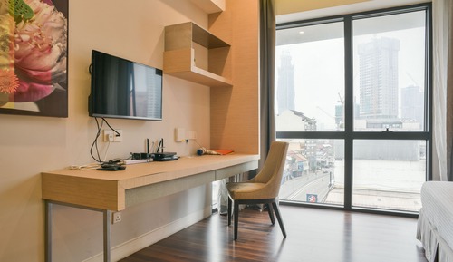 Basic-Doppelzimmer, 1 King-Bett, barrierefrei