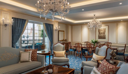 Royal-Suite, 2 Schlafzimmer, Terrasse