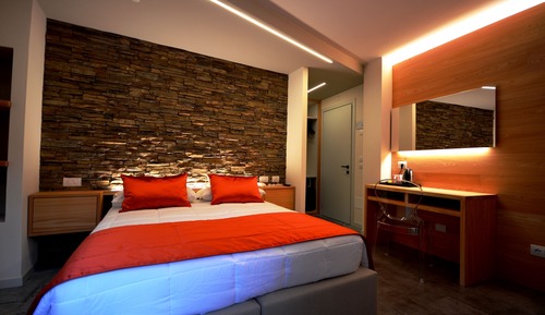 Superior-Doppel- oder -Zweibettzimmer, Bergblick