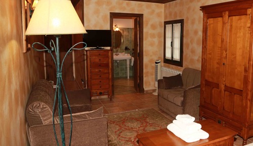 Standard-Doppelzimmer, Blick auf den Innenhof